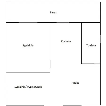 Letniskowy Pod Swierkami Semesterbostad